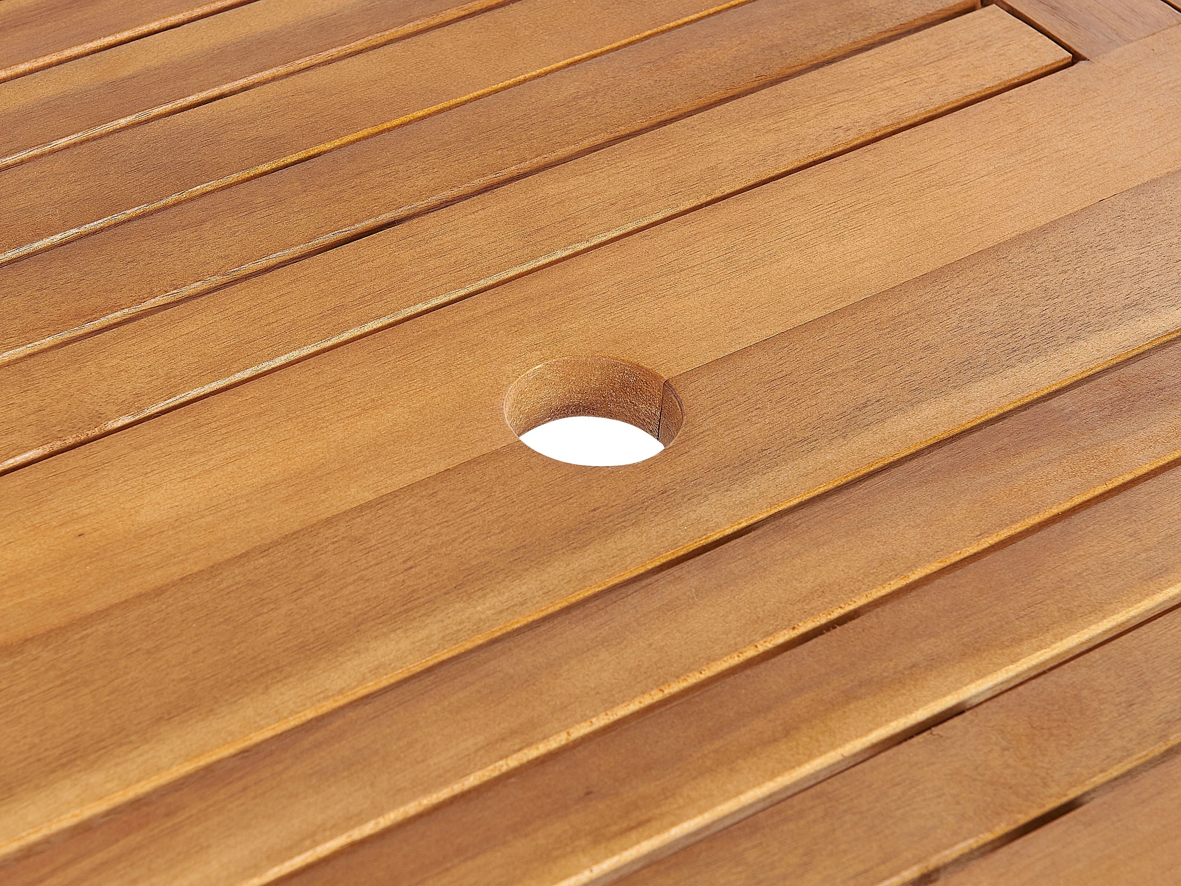 Tuinset 8-zits MAUI PREMIUM Acaciahout Grijs melange