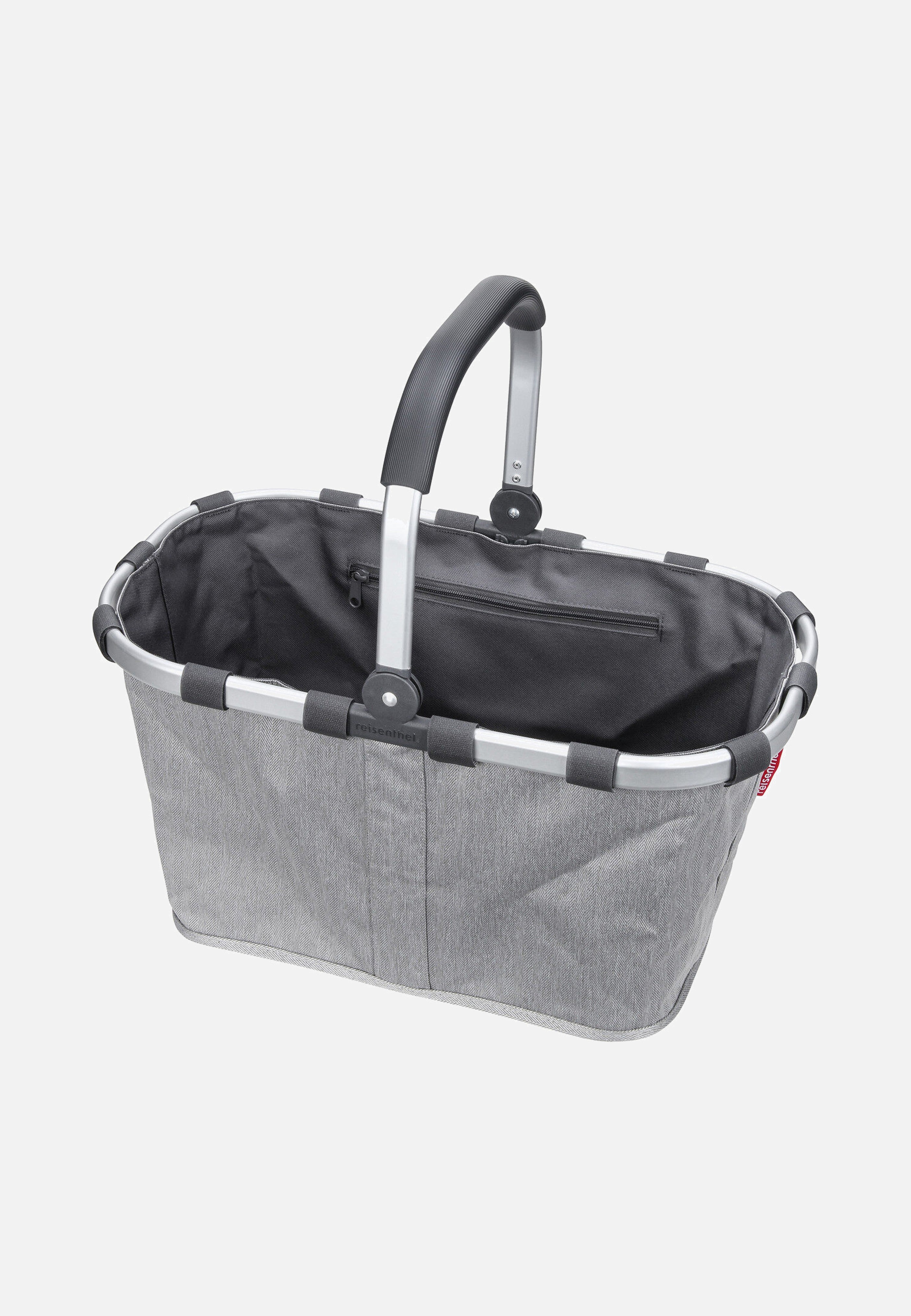 carrybag Herringbone Grey - Einkaufskorb