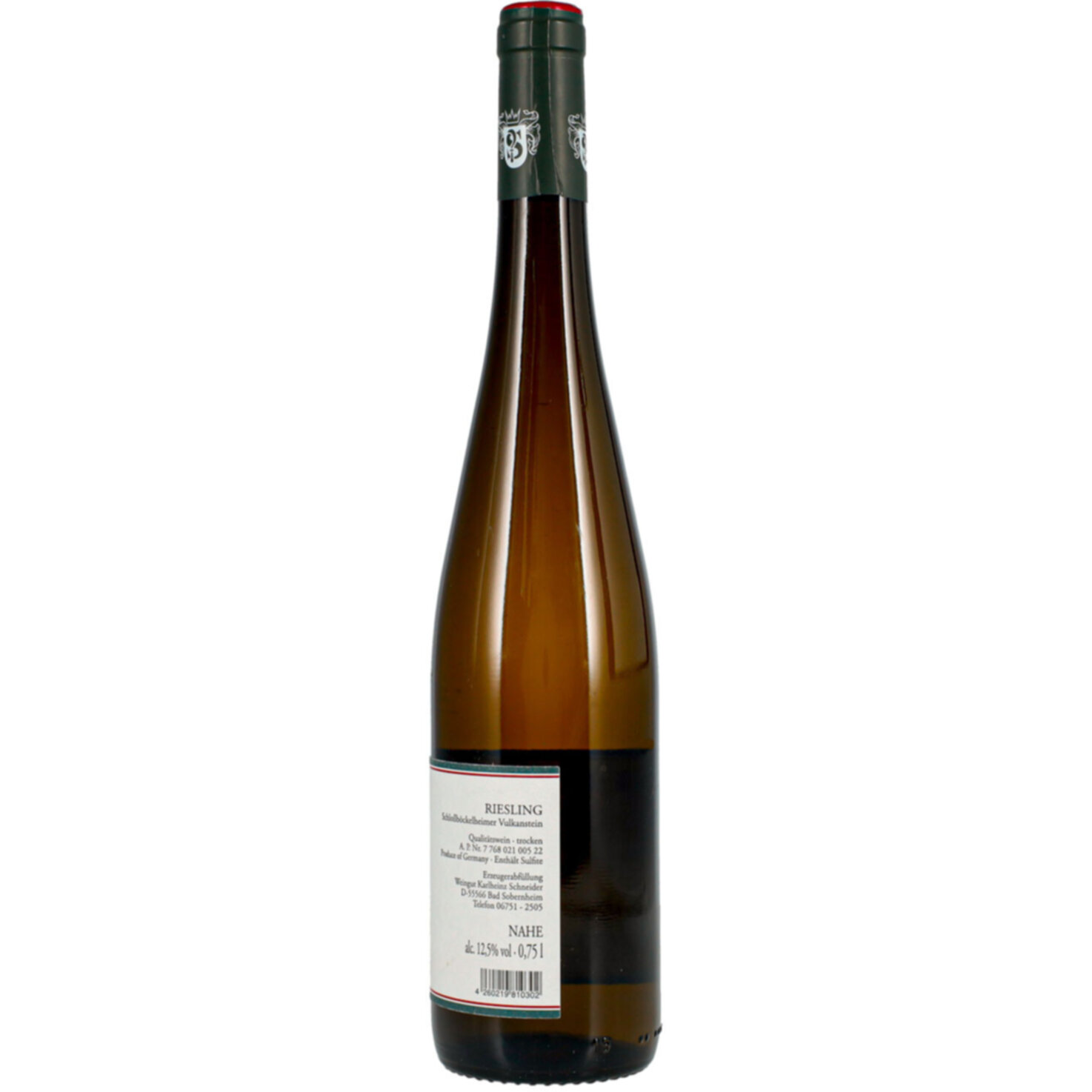 Nahe QbA Riesling Schlossböckelheimer Vulkanstein Weingut K.H. Schneider -75cl