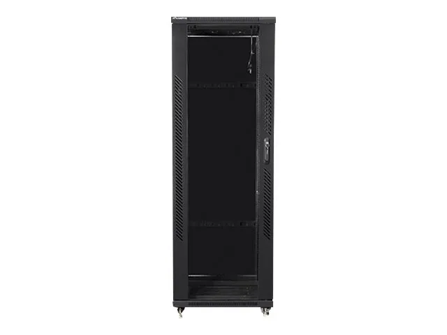 Lanberg - Rack kabinet - gulvstående - sort, RAL 9004 - 37U - 19