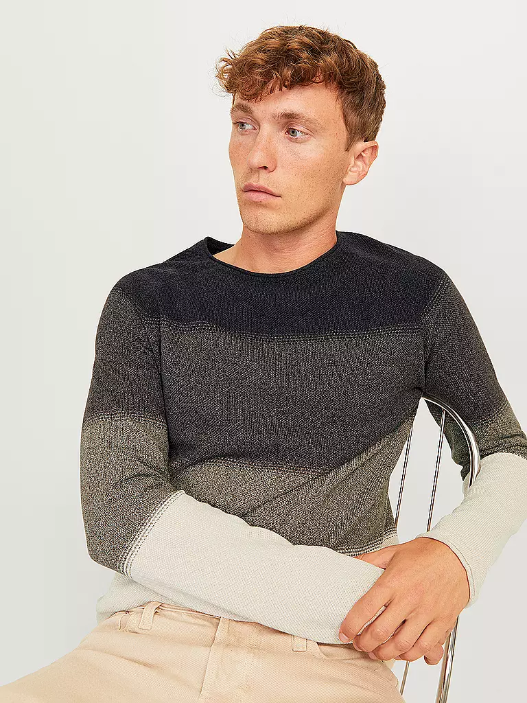 JACK & JONES Pullover  JJEHILL beige
