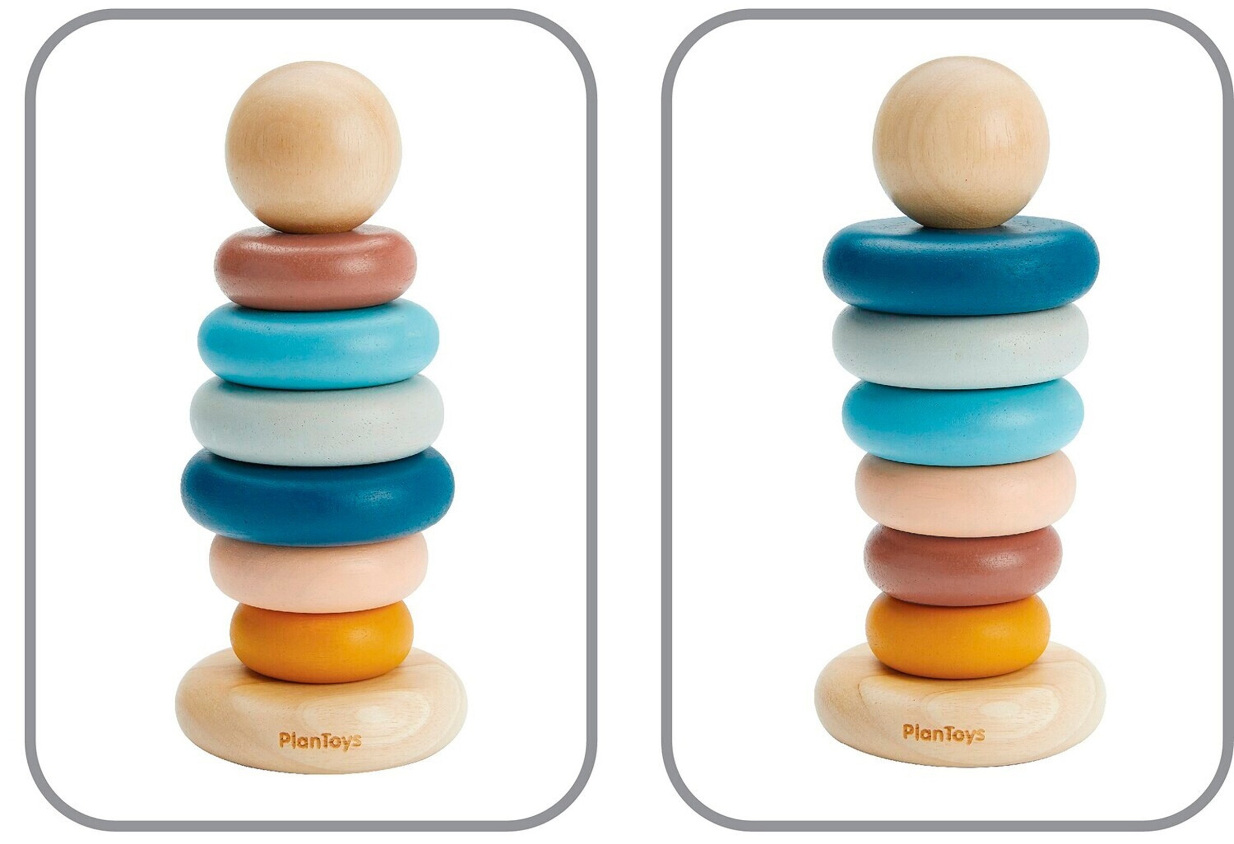 PlanToys Stapelringturm Orchard