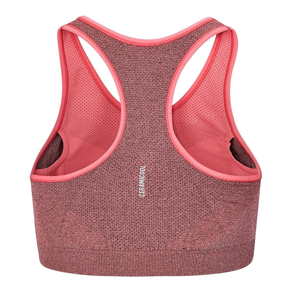 Odlo SEAMLESS MEDIUM CERAMICOOL - Brassière Femme cayenne melange