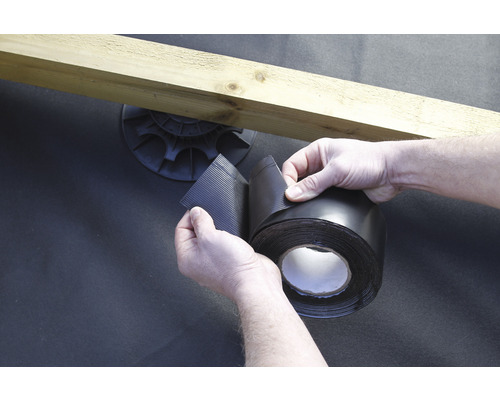 Konsta bitumen afdichtingsband voor onderconstructies 75 mm Lengte: 10 m