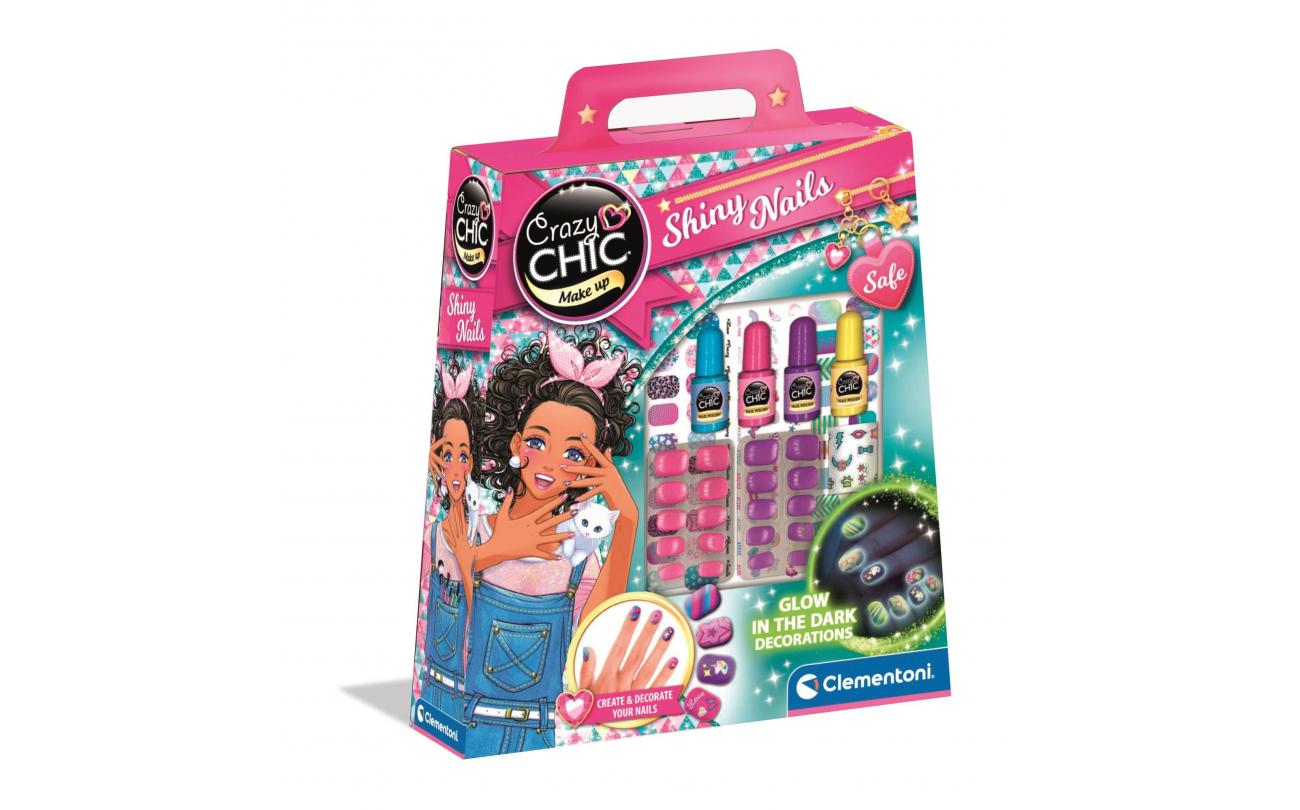 Crazy Chic Shiny Nails Nagelkit Glow in the Dark
