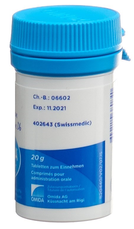 Omida Nr7 Magnesium phosphoricum 6 D<br>20 g, Dose, Tablette