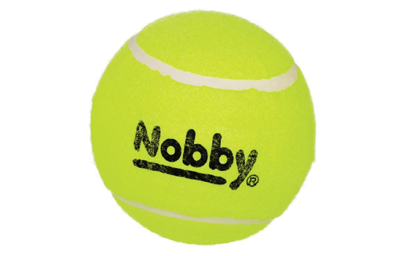Hunde-Spielzeug Tennisball, GelbBall für Hunde – XXL