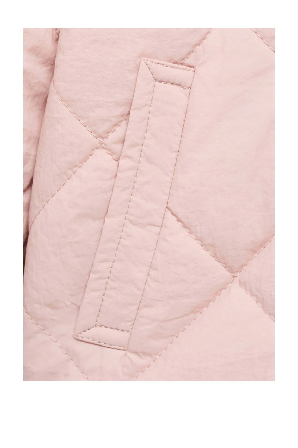 Mango Kids gewatteerde jas herfst lichtroze