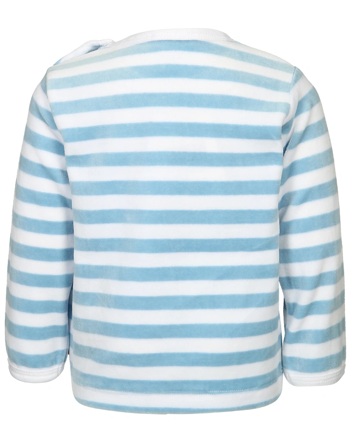 Nicki-Sweatshirt BASIC – ZWEI TEDDYS in hellblau