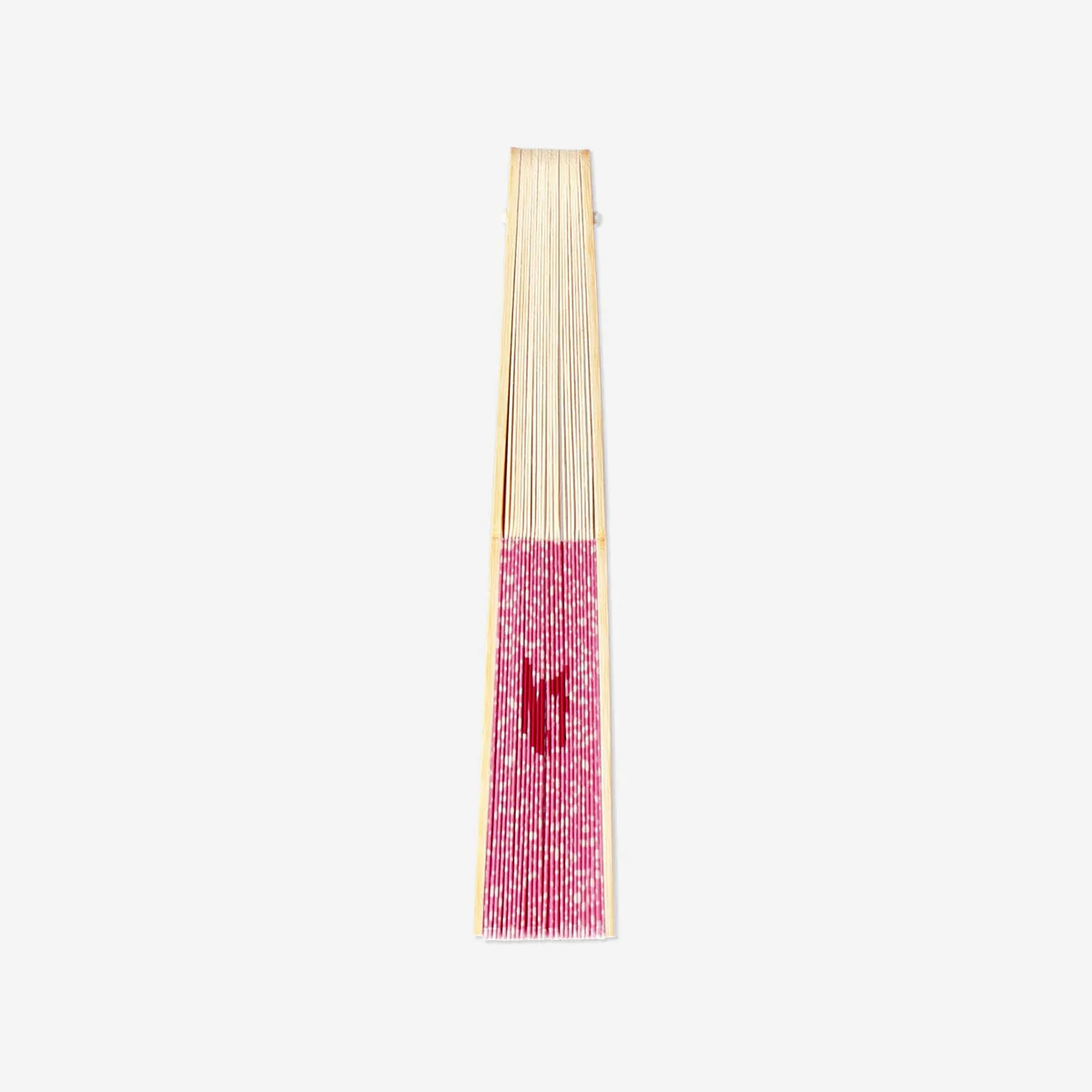 Pink sammenklappelig vifte