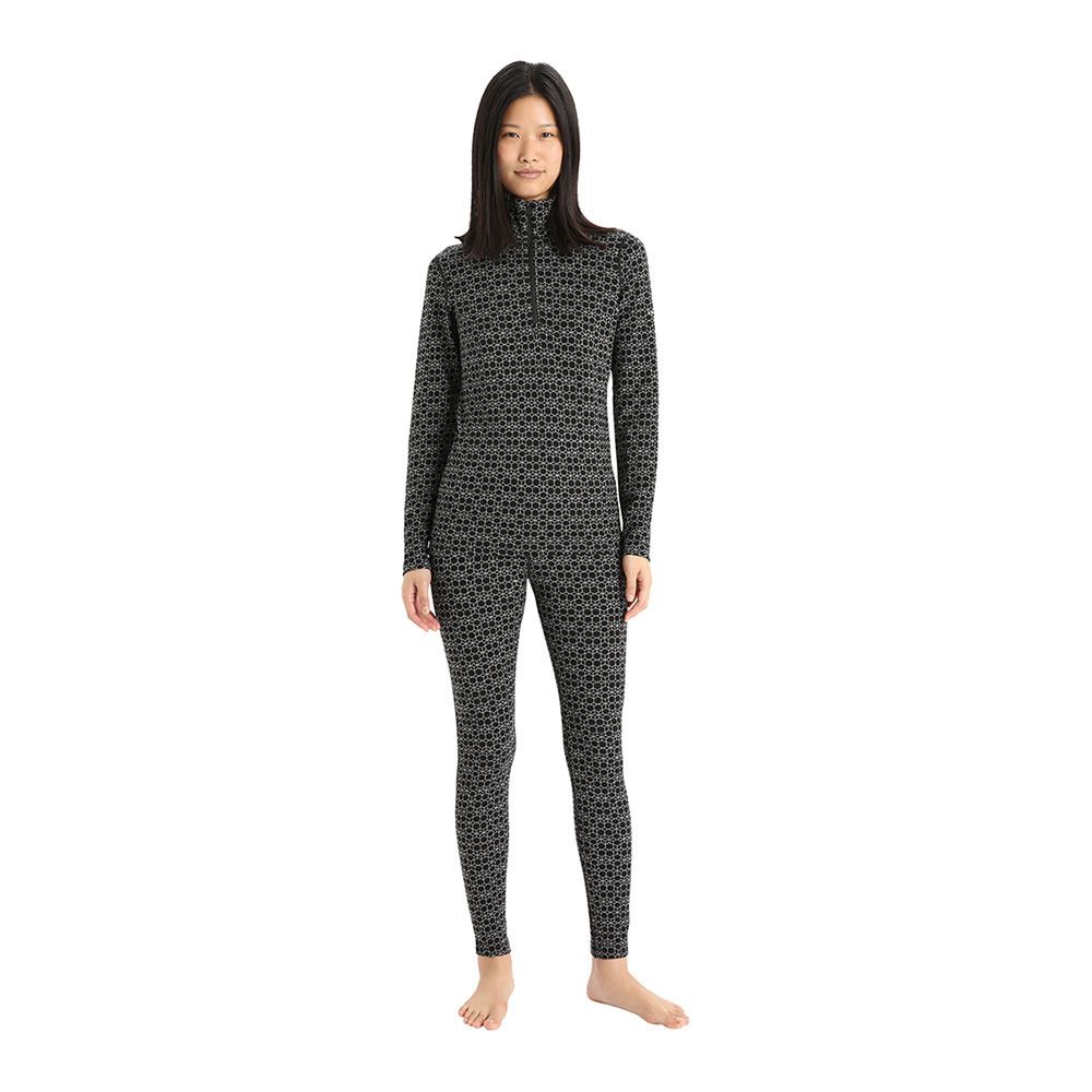 Icebreaker 250 VERTEX - Sous-couche Femme black/snow/j