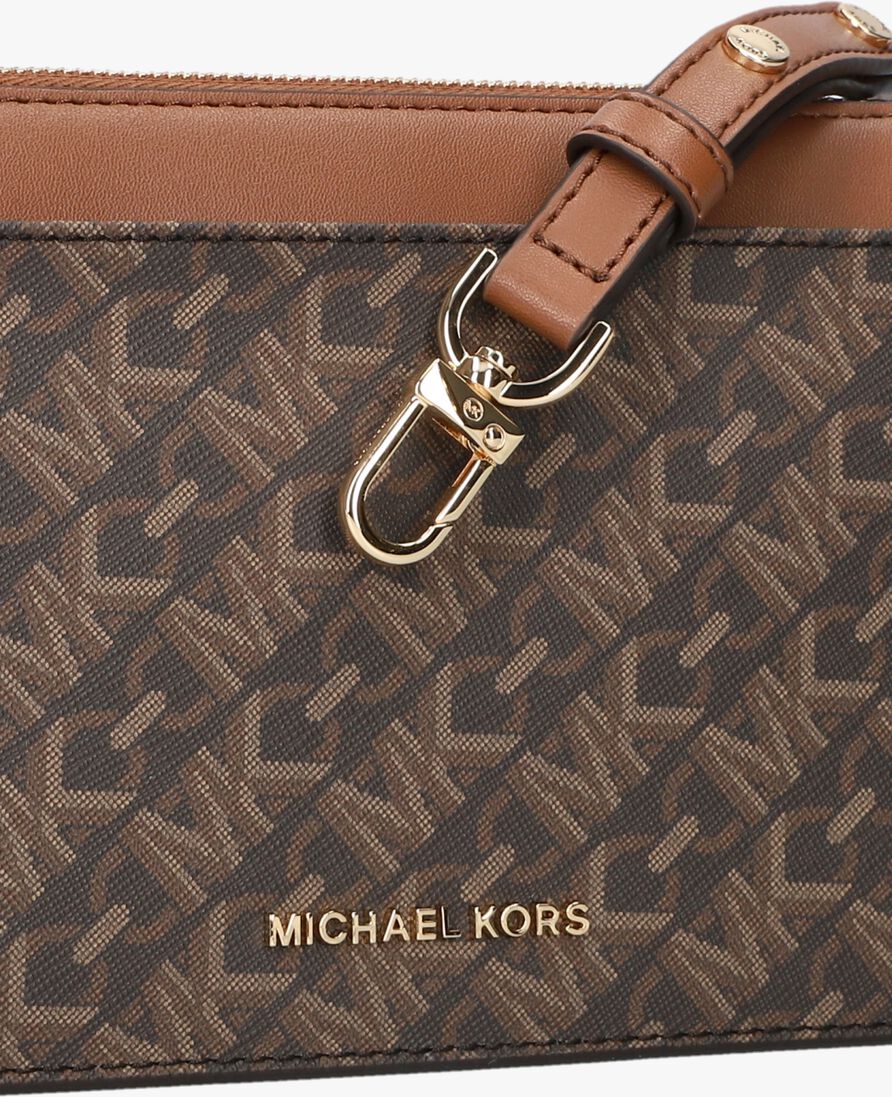 MICHAEL KORS cognac michael kors schoudertas lg conv xbody