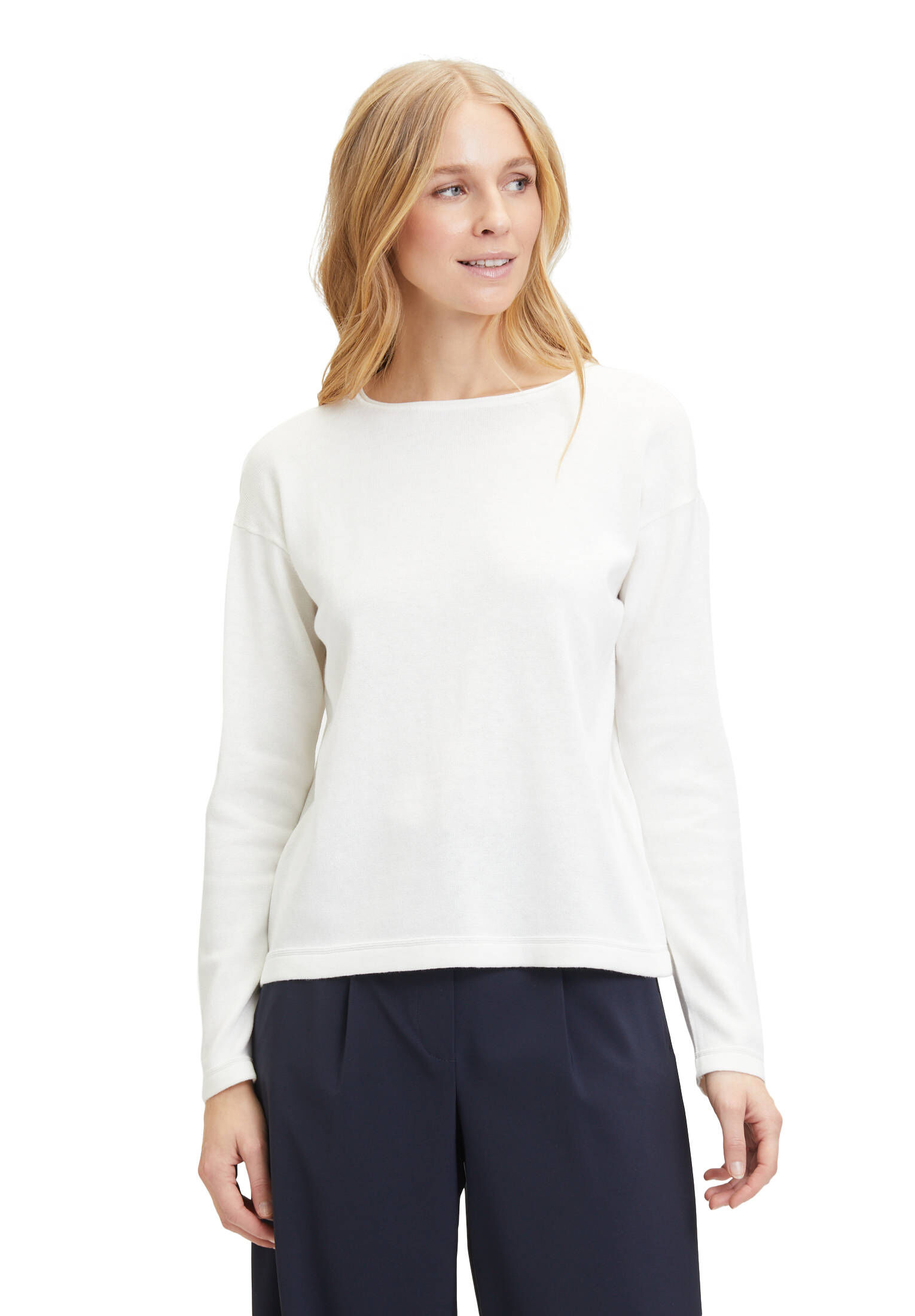 Betty Barclay| Damen Basic-Strickpullover mit Rundhalsausschnitt