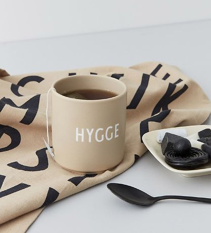 Design Letters Becher - Gemütlich - Beige