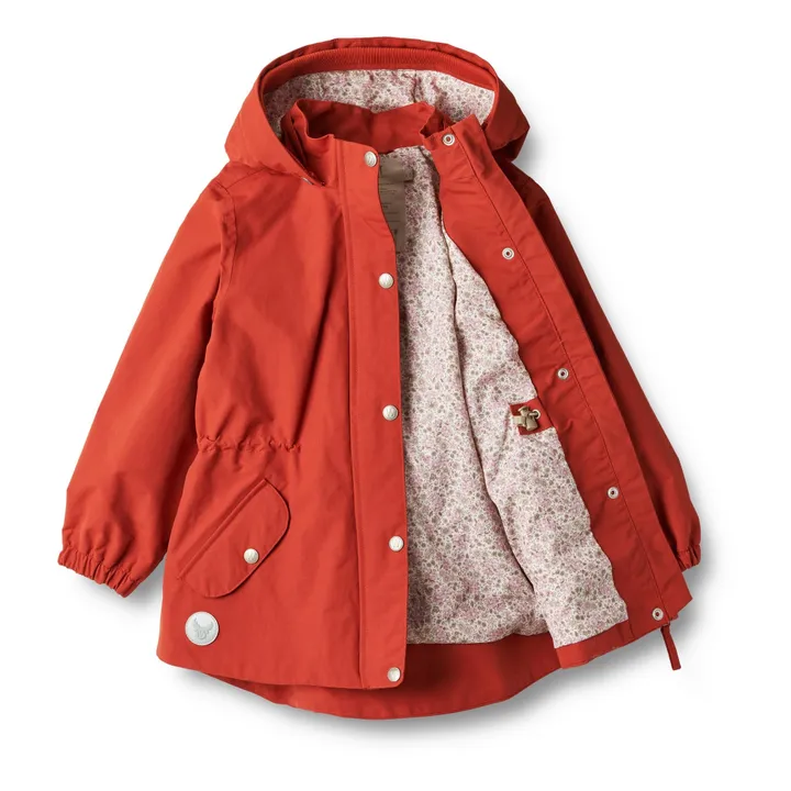 Wheat Parka Ada Tech Fibres Recyclées | Rouge