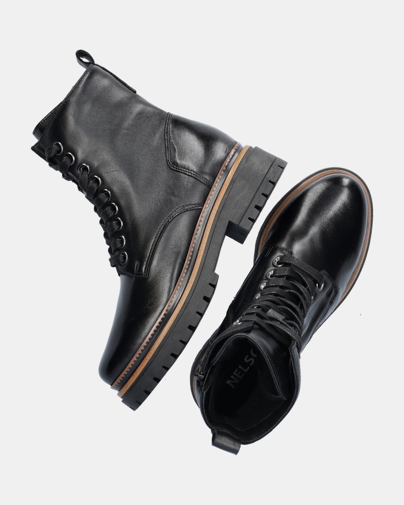Nelson Veterboots  - zwart