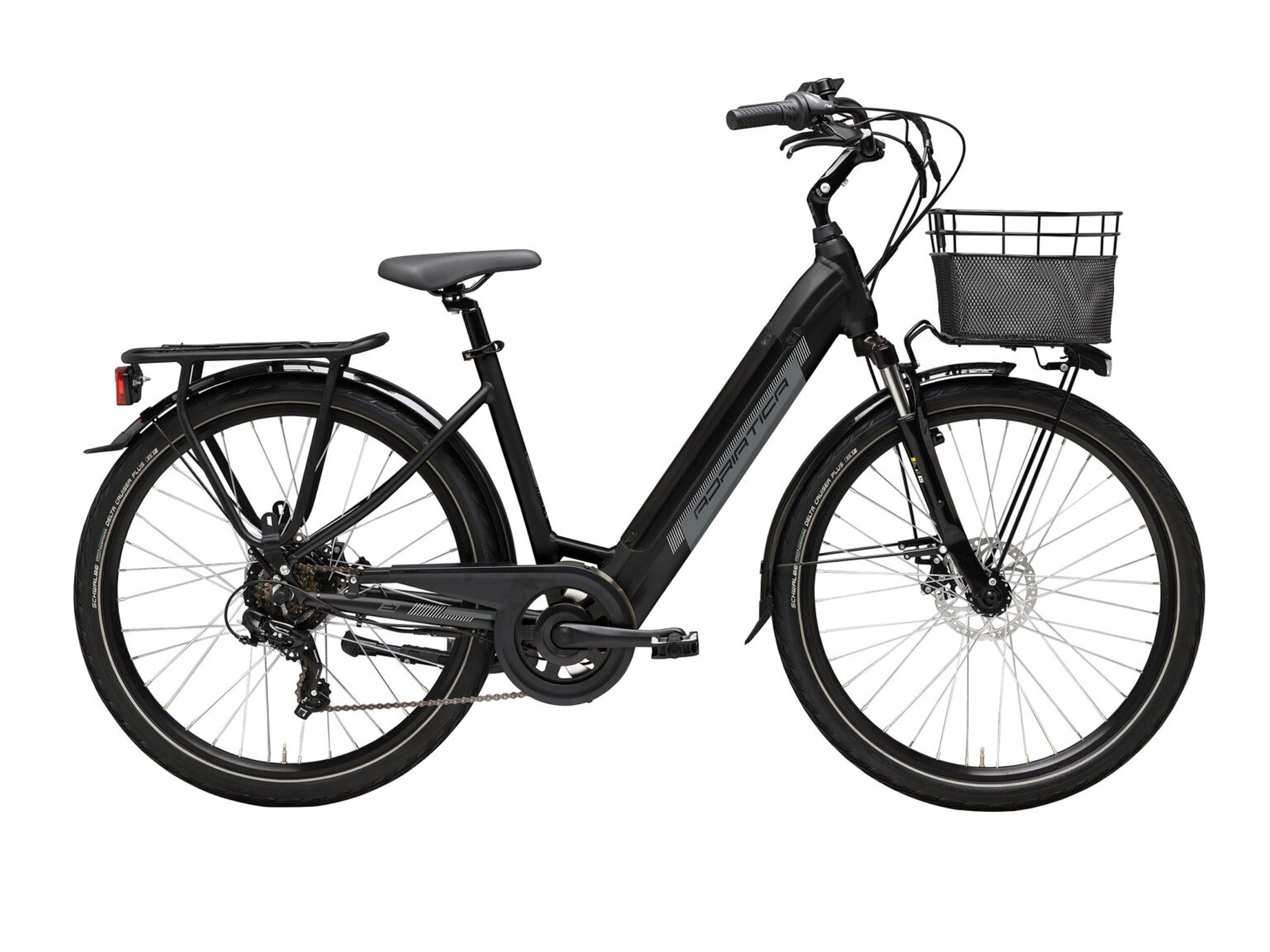 Adriatica Elektro-Citybike E126 Zoll, Black