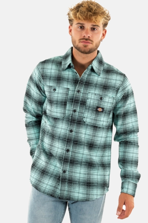 Chemise dickies evansville g031 turquoise