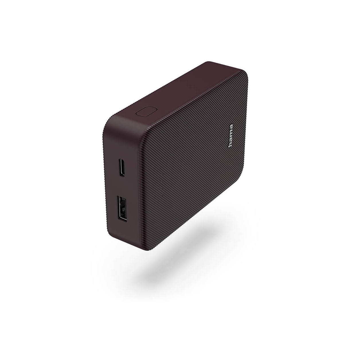 Hama Powerbank Colour 10 10000mAh USB-C+USB-A Plomme