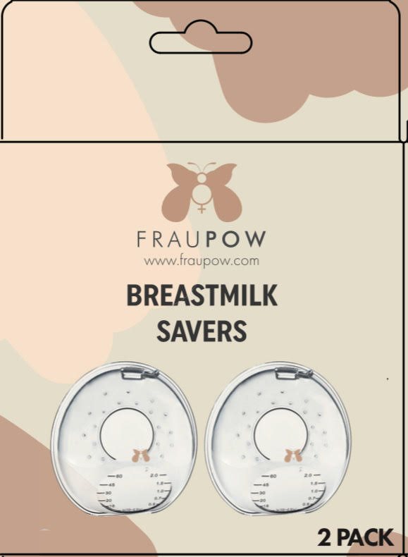 FRAUPOW Milk Milchauffangschalen<br>2 Stück