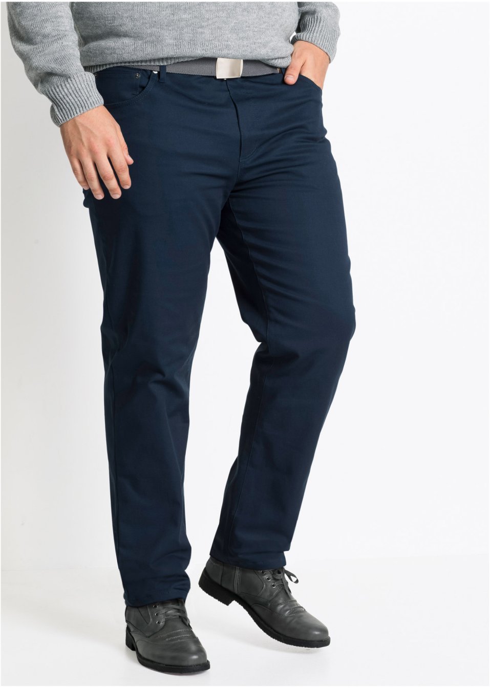 Pantalon thermo extensible Regular Fit, Straight