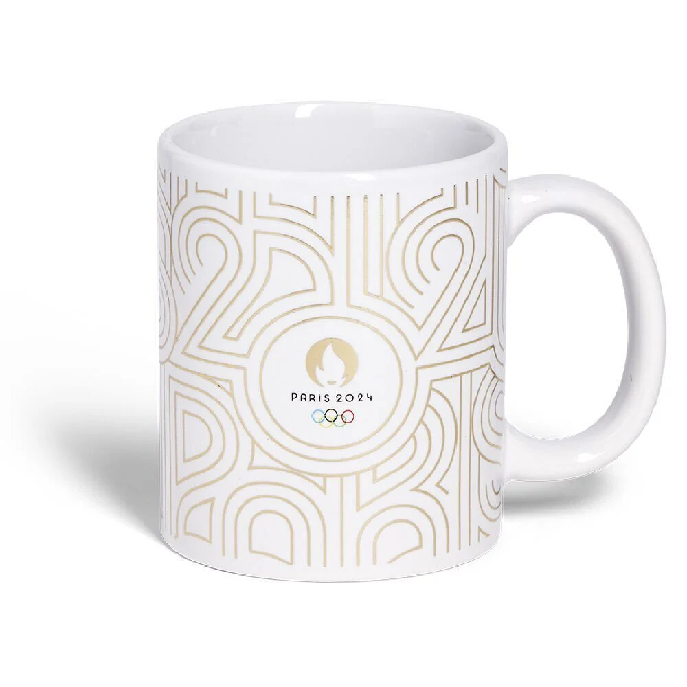 Mug céramique blanc JO Paris 2024 30cL