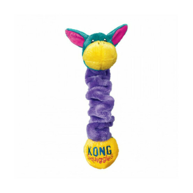 Jouet couineur KONG Sguiggles extensible pour chien