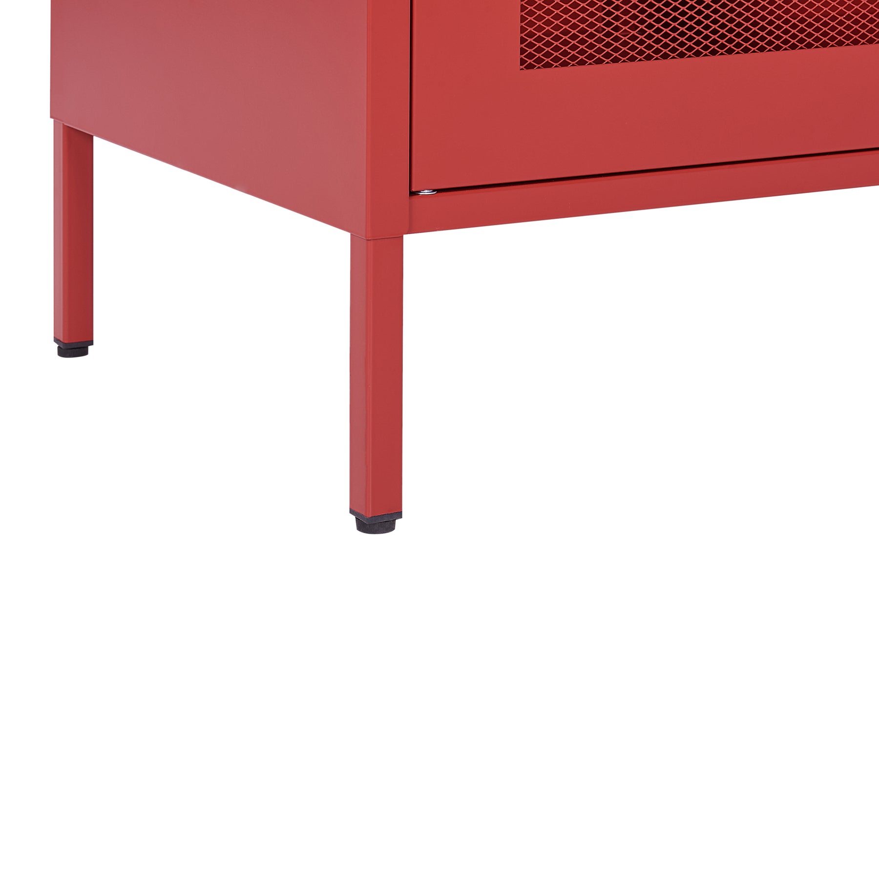 Beliani - WAKATIPU  - Sideboard - Rood - Staal