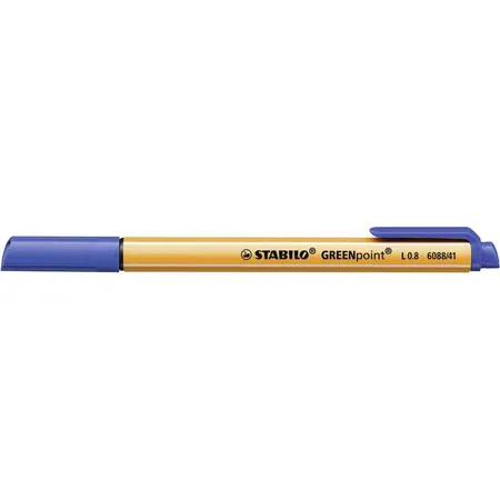 Umweltfreundlicher Filzschreiber - STABILO GREENpoint - 2er Pack - blau, schwarz