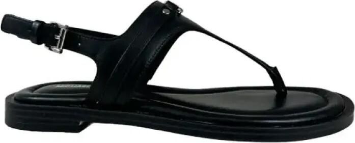 MICHAEL KORS Zwarte Sandalen Mandy Thong Sandal