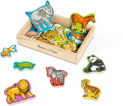 Melissa & Doug Dyremagneter i Tre 20 Stk