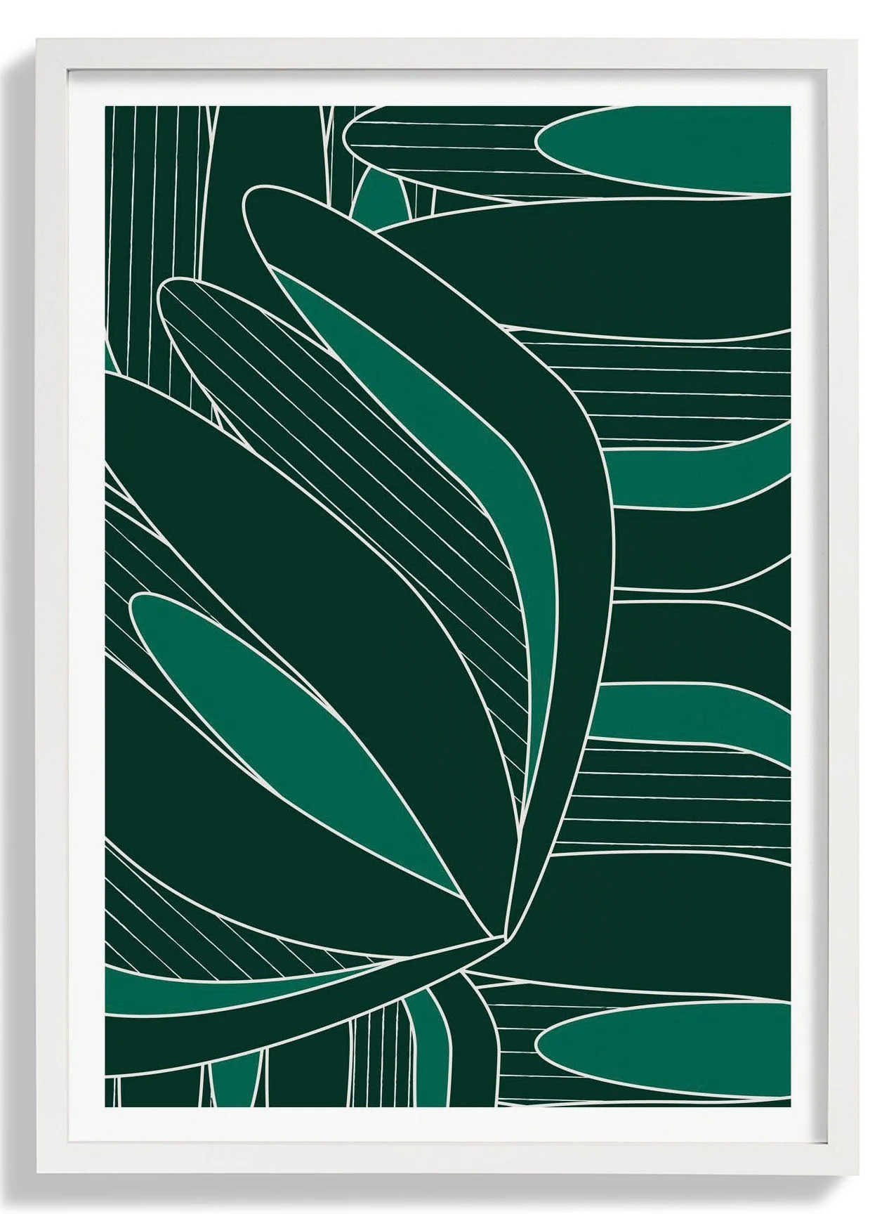 Botanisch Geometrisch Nr 10 von Cinthya Godoy
