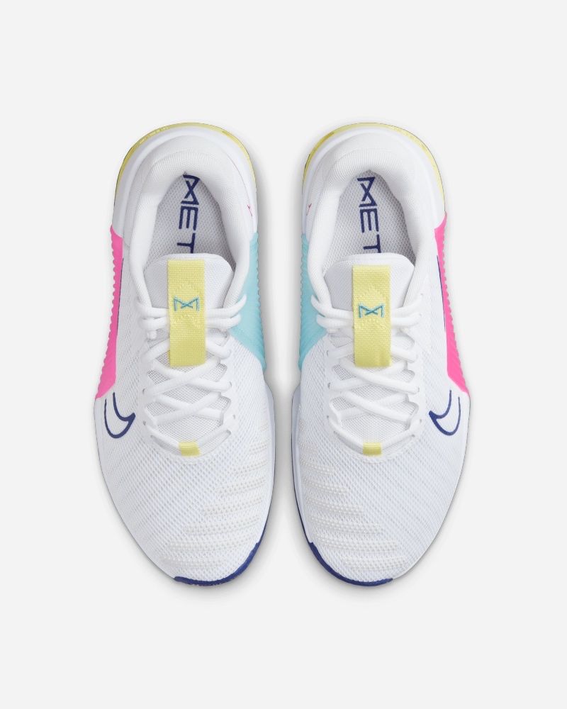 Chaussures de training Nike Metcon 9 Blanc/Orange/Rose pour femme