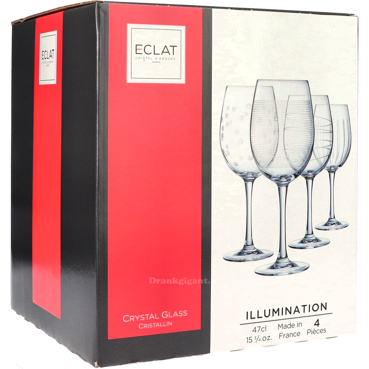 Eclat Illumination Wijnglazen Set 47 cl