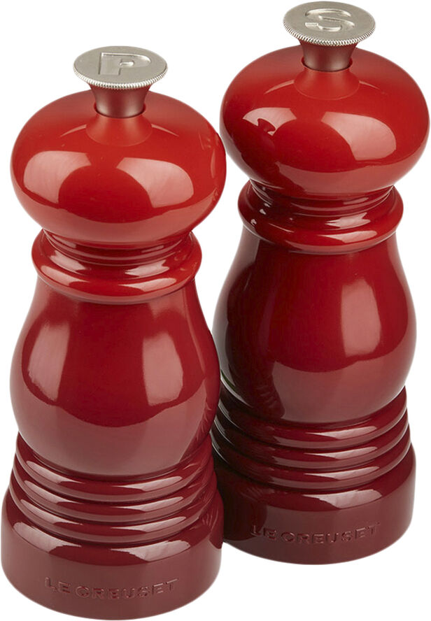 Le Creuset Salt & Peber sæt 11cm cerise Akryl