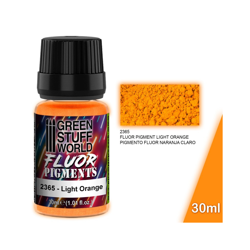 Pigments Fluor Orange Clair