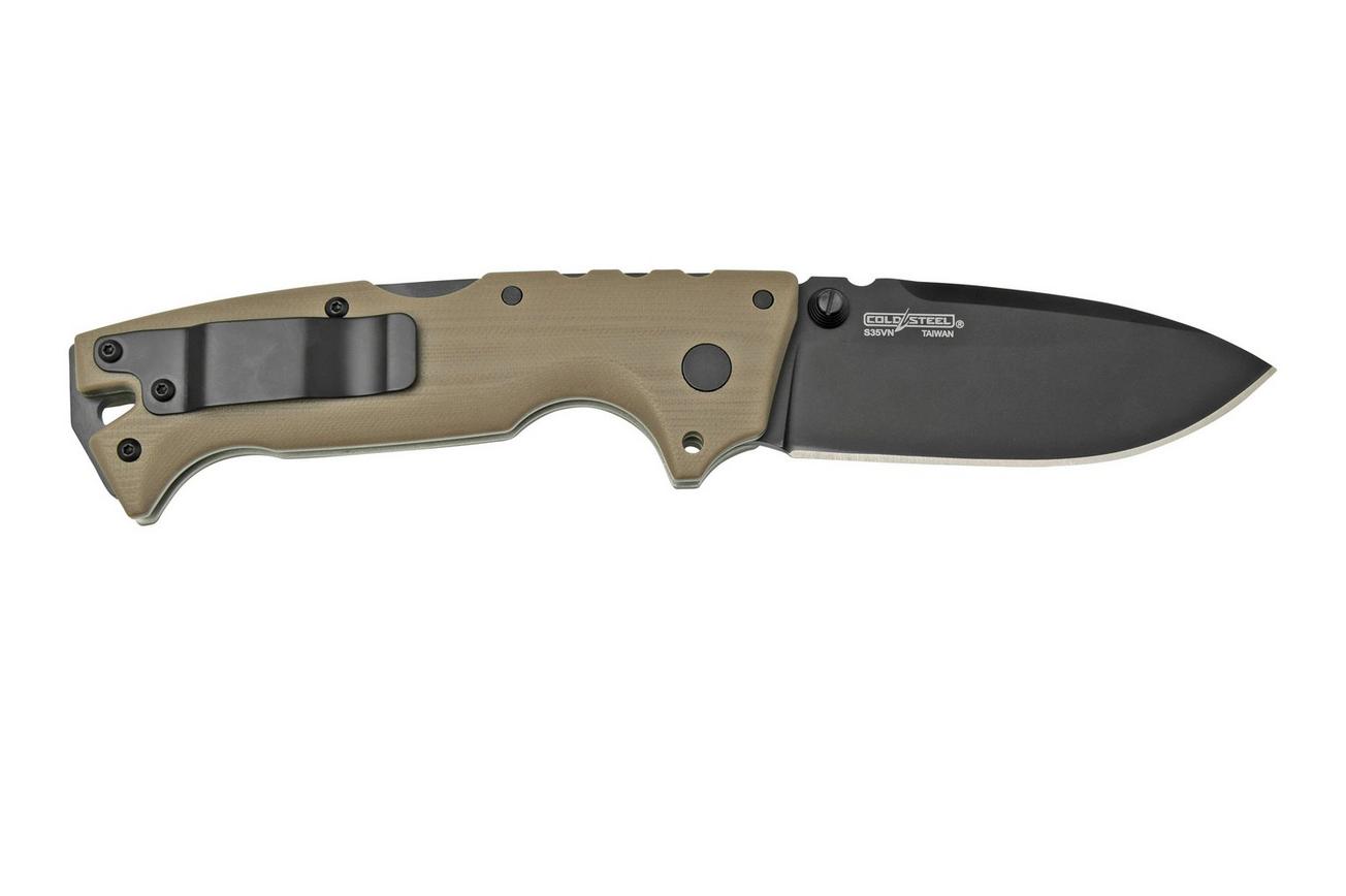 Cold Steel AD-10 Dark Earth CS28DDDEBK, zakmes, Andrew Demko design