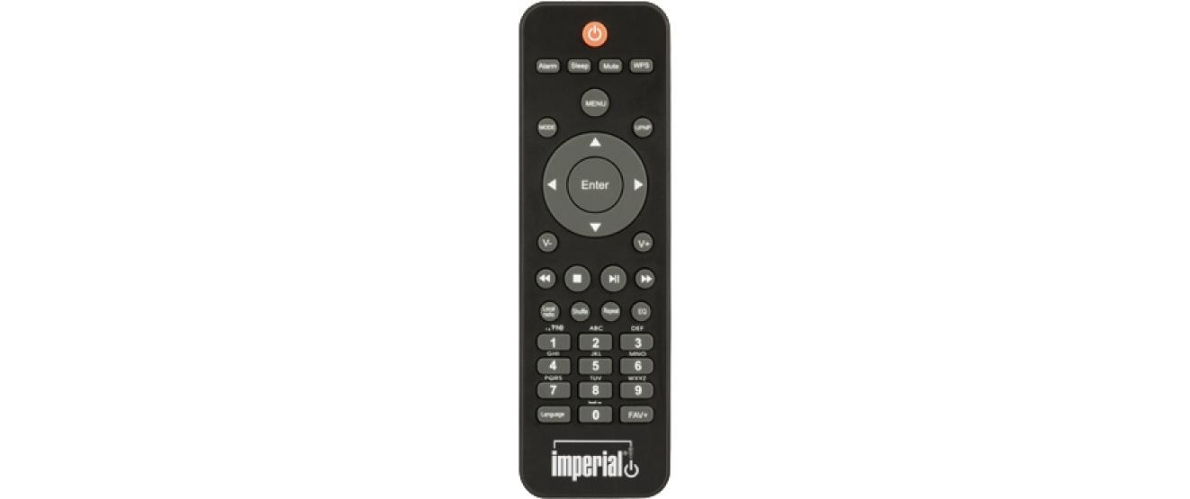 IMPERIAL Internet-Radio »Dabman i200 Schwarz« (WLAN Digitalradio (DAB+) | FM-Tuner | Internetradio )
