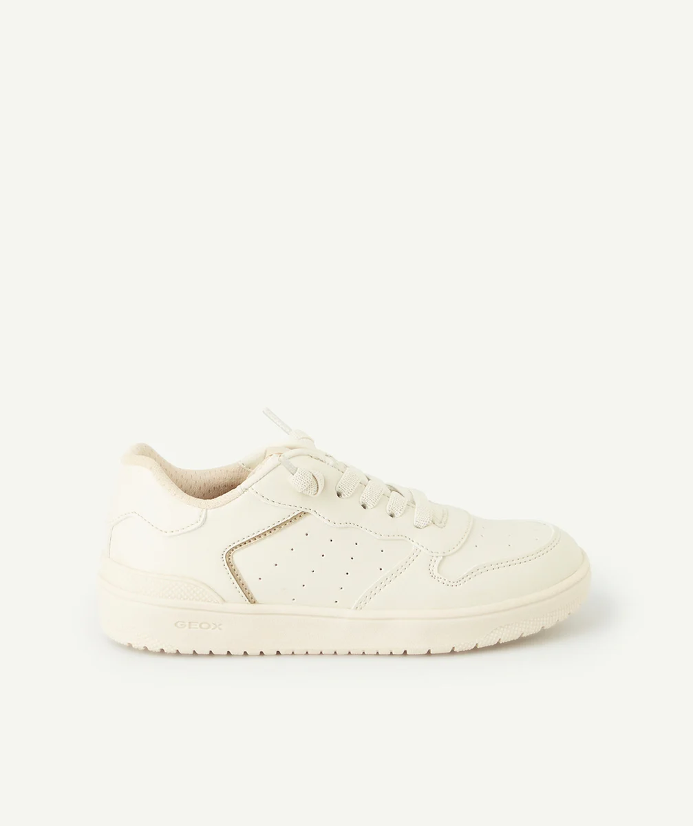 GEOXBASKETS WASHIBA FILLE BLANC CASSÉ