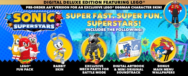 SONIC SUPERSTARS Digital Deluxe Edition featuring LEGO®- PC