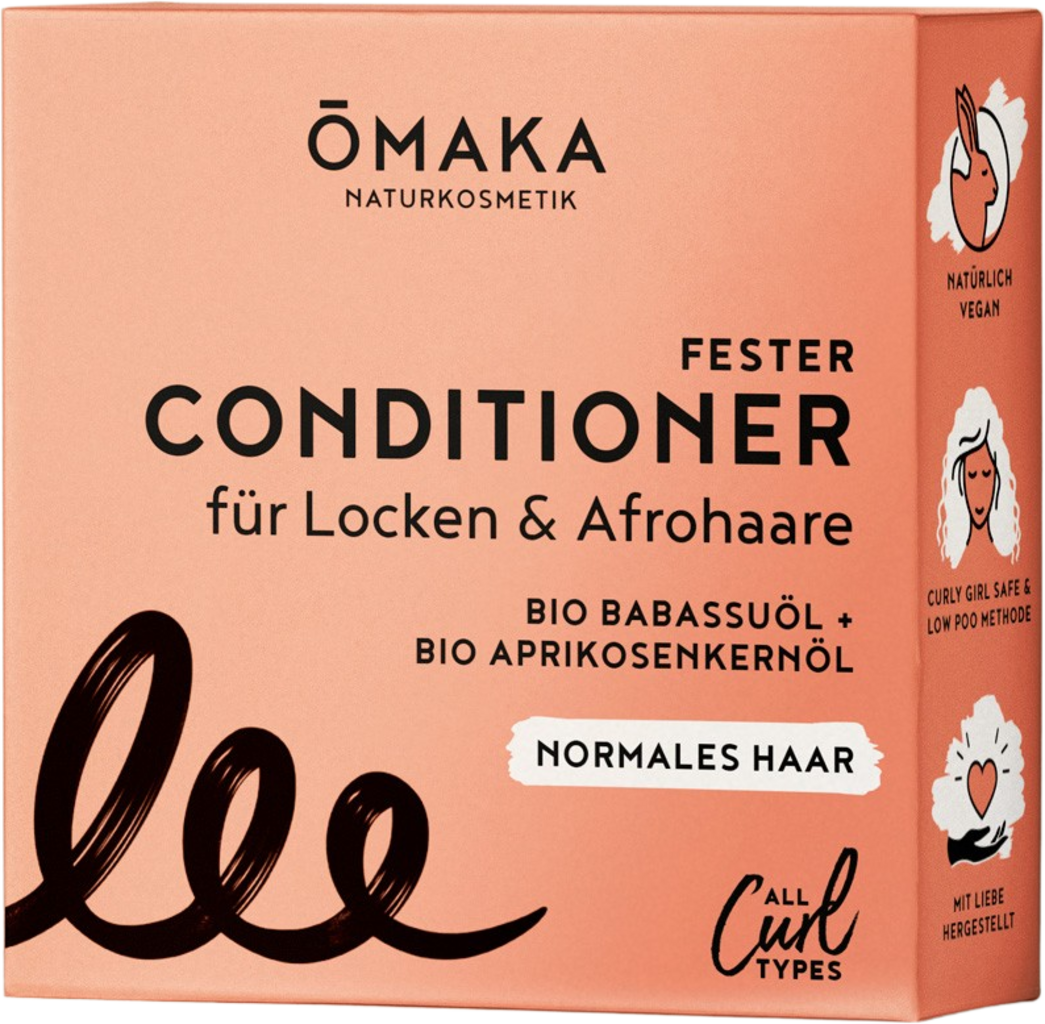 ŌMAKA Naturkosmetik  Fester Conditioner, 60 g