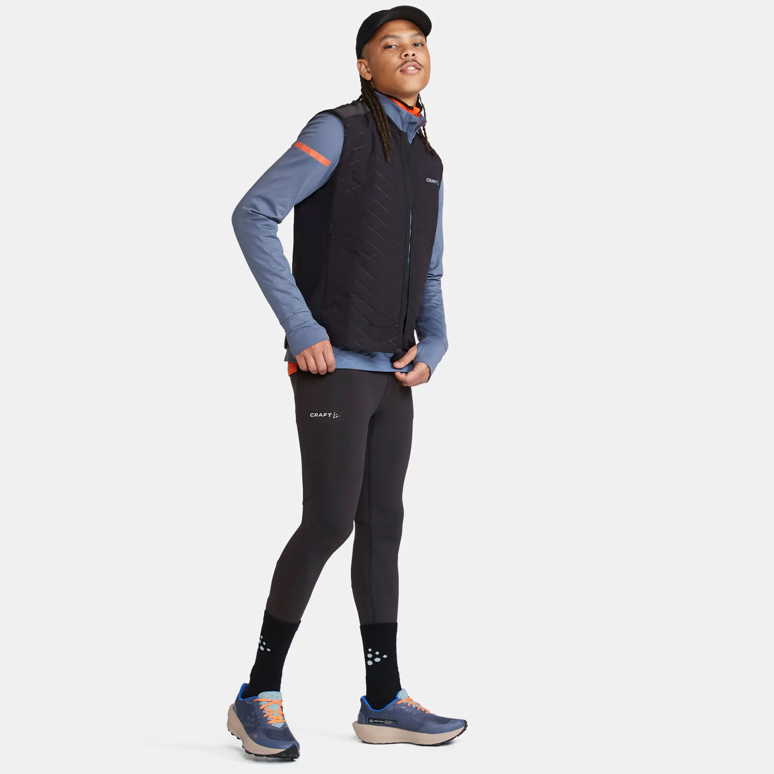 Craft ADV SUBZ 3 Gilets De Course Hommes - Noir