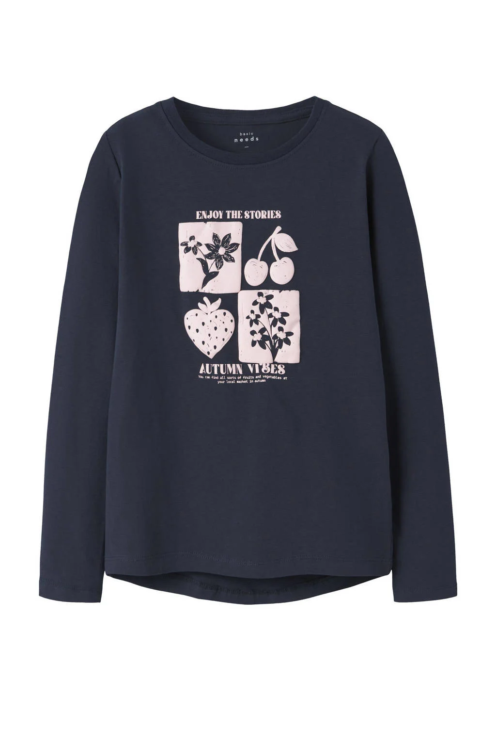 NAME IT KIDS longsleeve donkerblauw