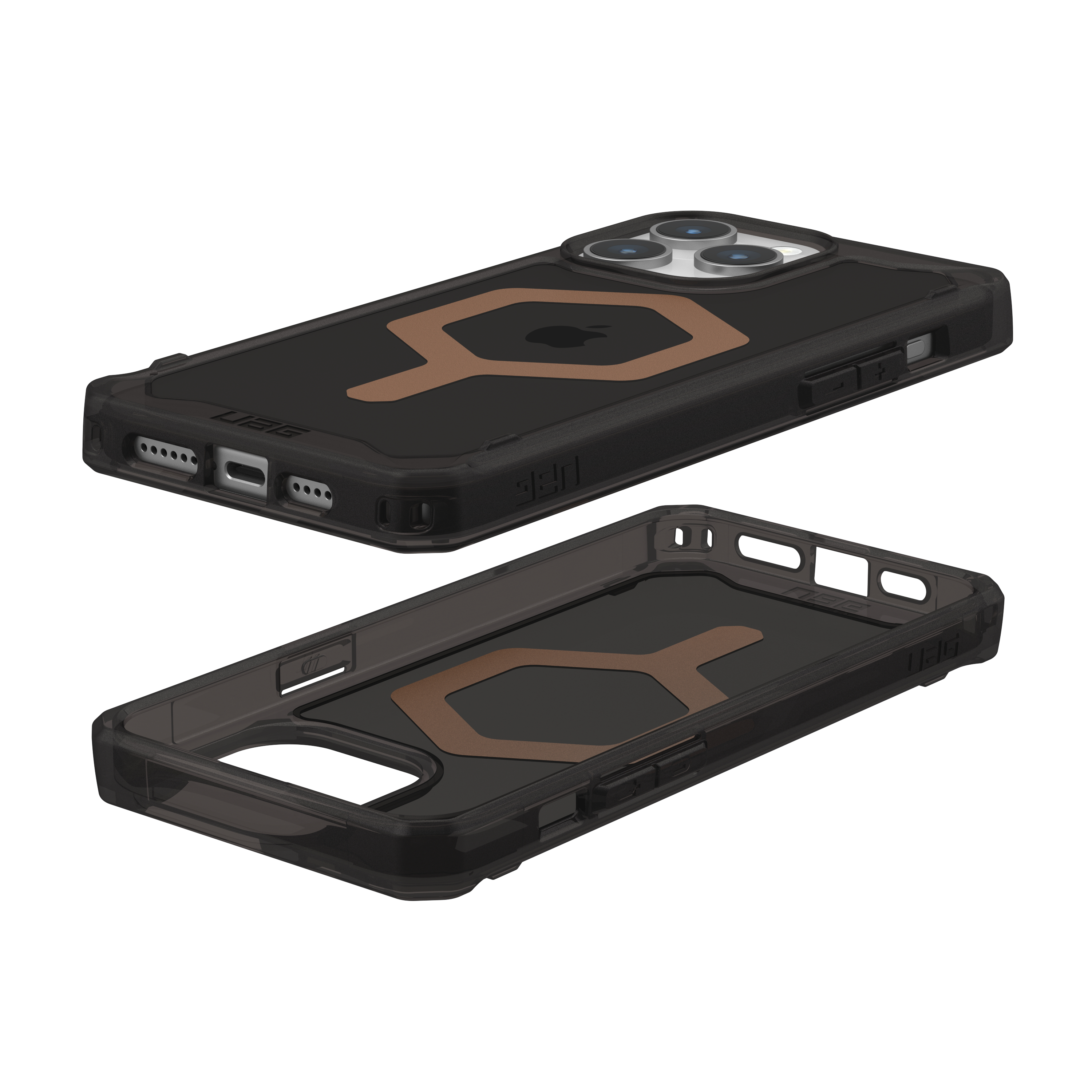 iPhone 15 Pro Max MagSafe Hybrid Schutzhülle Plyo (114305114085) - Schwarz