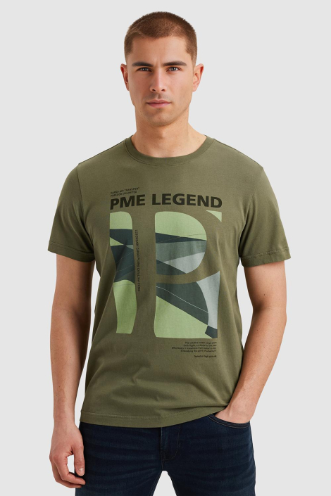 PME legend groene heren t-shirt