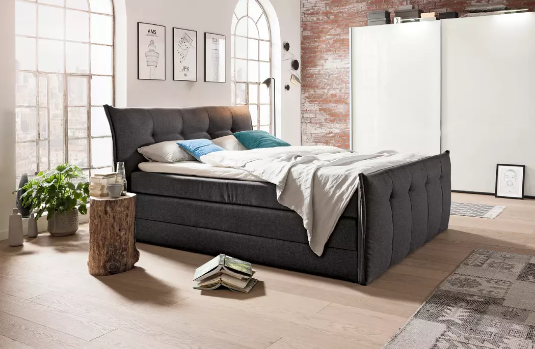 Boxspringbett Florida 200 x 200 cm