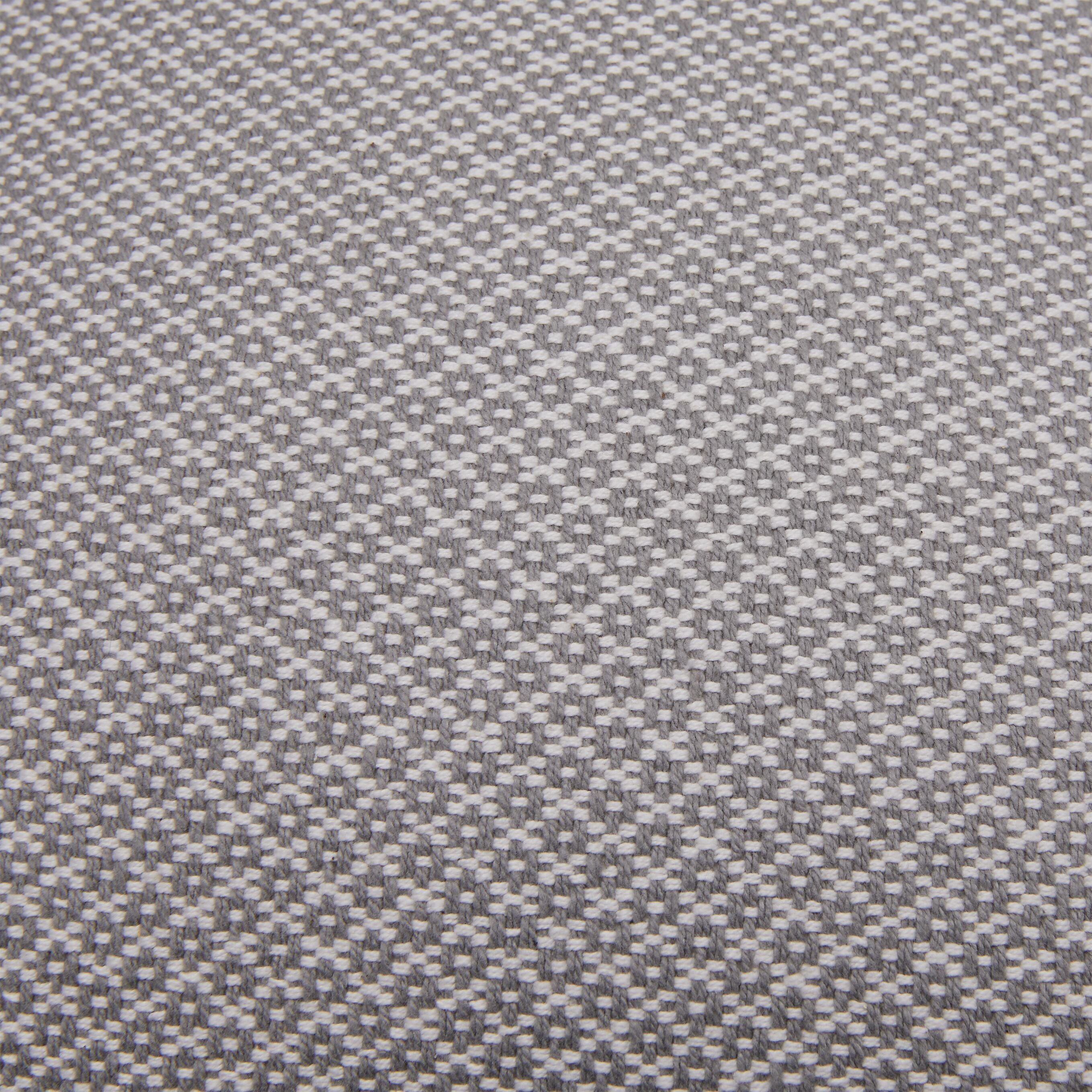 RUTO Zierkissen - Grau / B: 45.0 cm x H: 45.0 cm