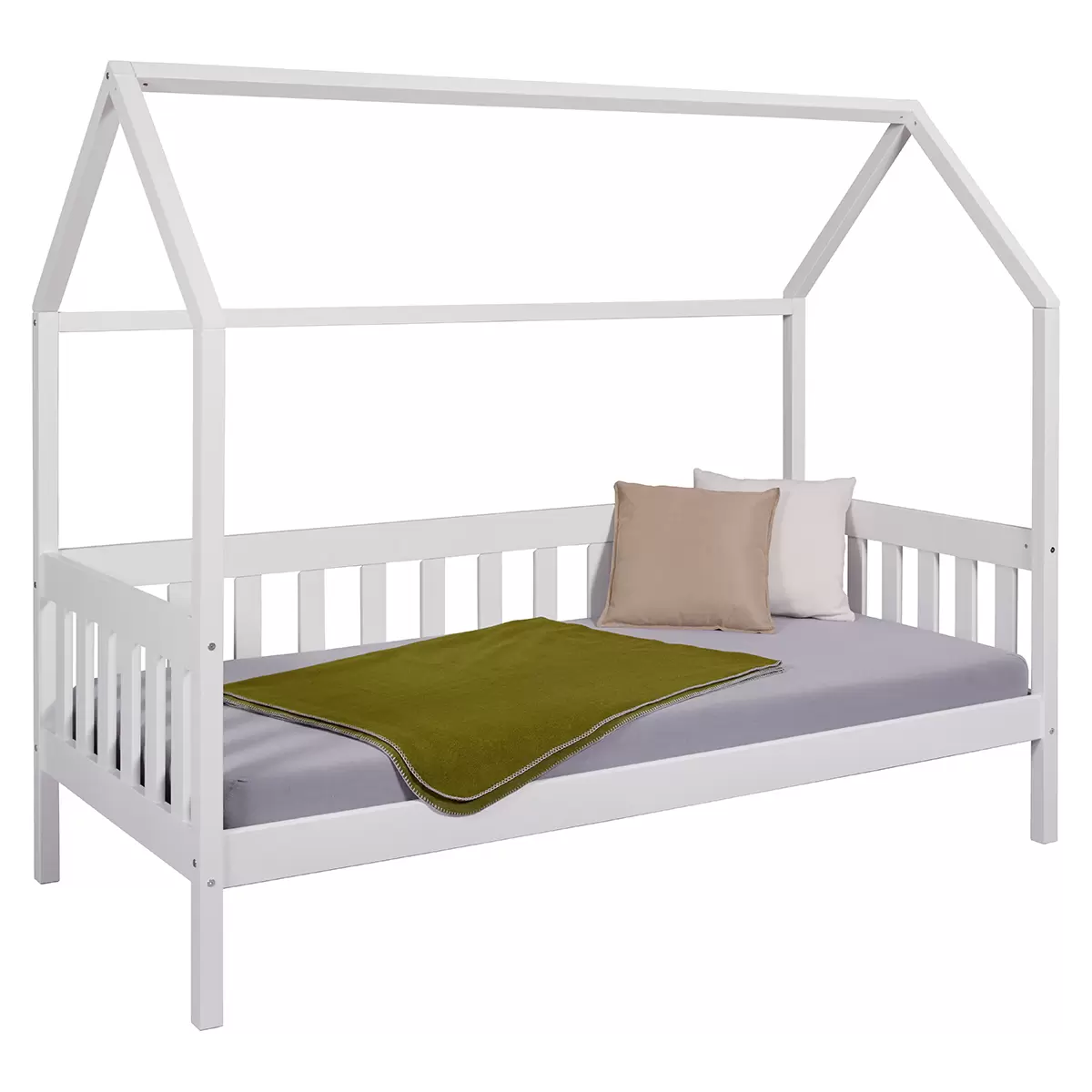 Bett Funky Housebed 90x200 weiss