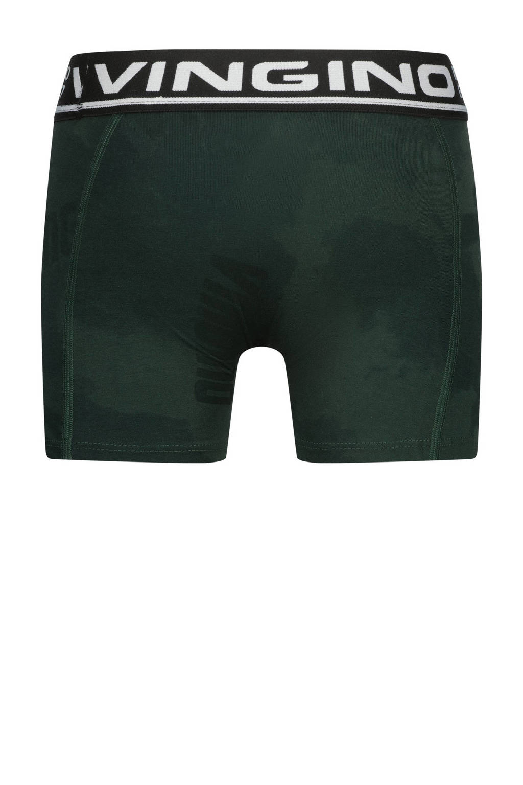 boxershort Blend - set van 3 armygroen/donkerblauw/donkergroen