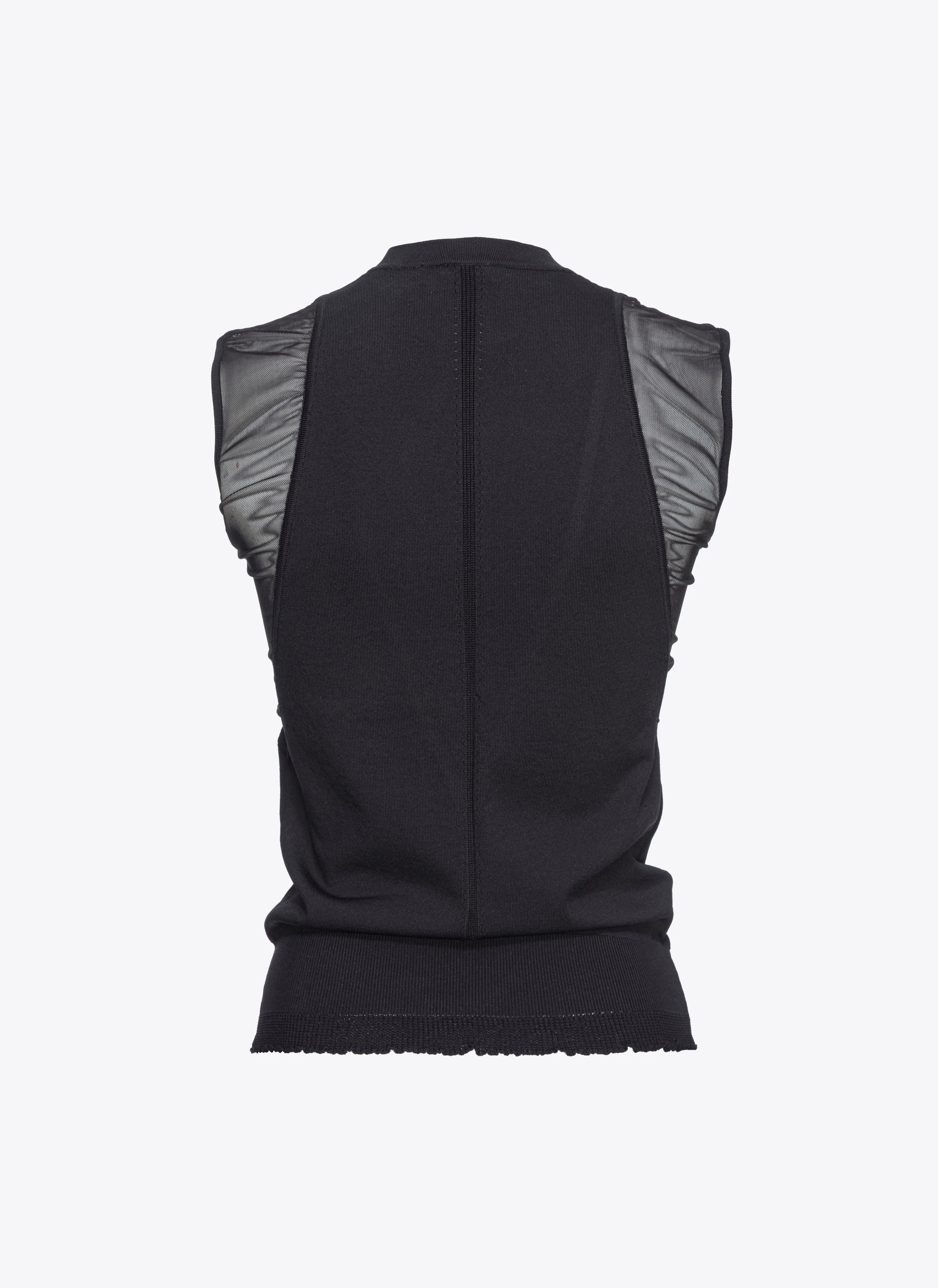 T-shirt sans manches | Noir